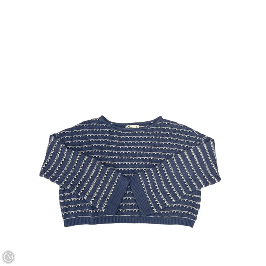 Top Long Sleeve By Hollister In Blue, Size: S