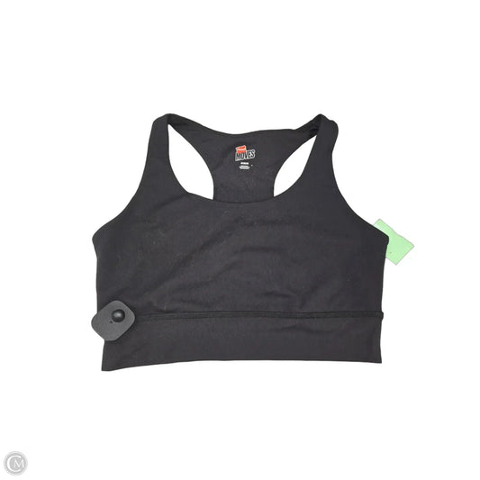 Athletic Bra By Hanes In Black, Size: M
