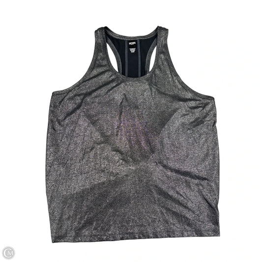 Athletic Tank Top By Victorias Secret In Silver, Size: Xl