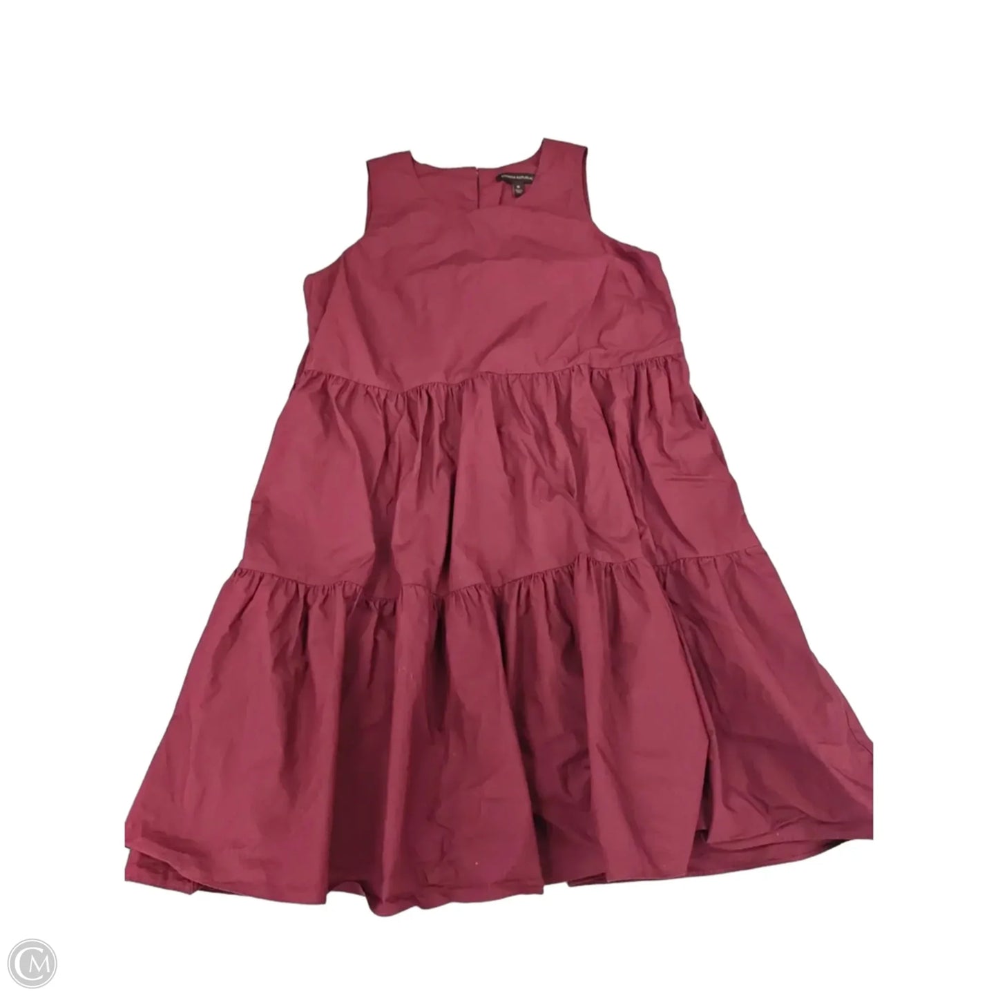 Dress Casual Short By Banana Republic In Red, Size: M