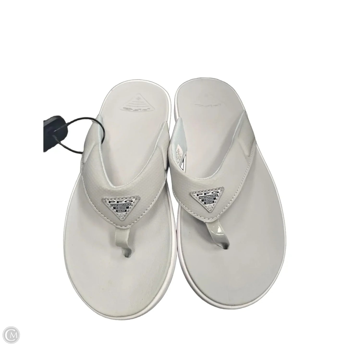 Sandals Flip Flops By Columbia In Grey, Size: 9