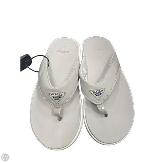 Sandals Flip Flops By Columbia In Grey, Size: 9