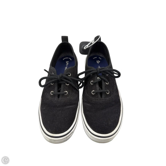 Shoes Flats By Sperry In Black, Size: 8