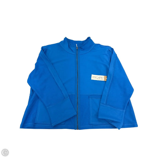 Top Long Sleeve By Habitat In Blue, Size: Xxl