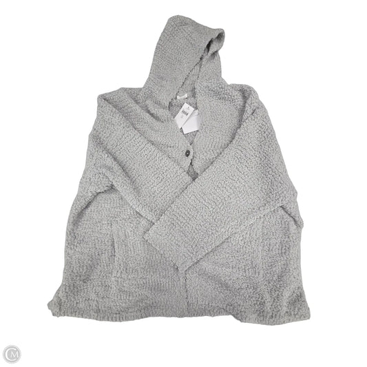 Sweater Cardigan By J. Jill In Grey, Size: 2x