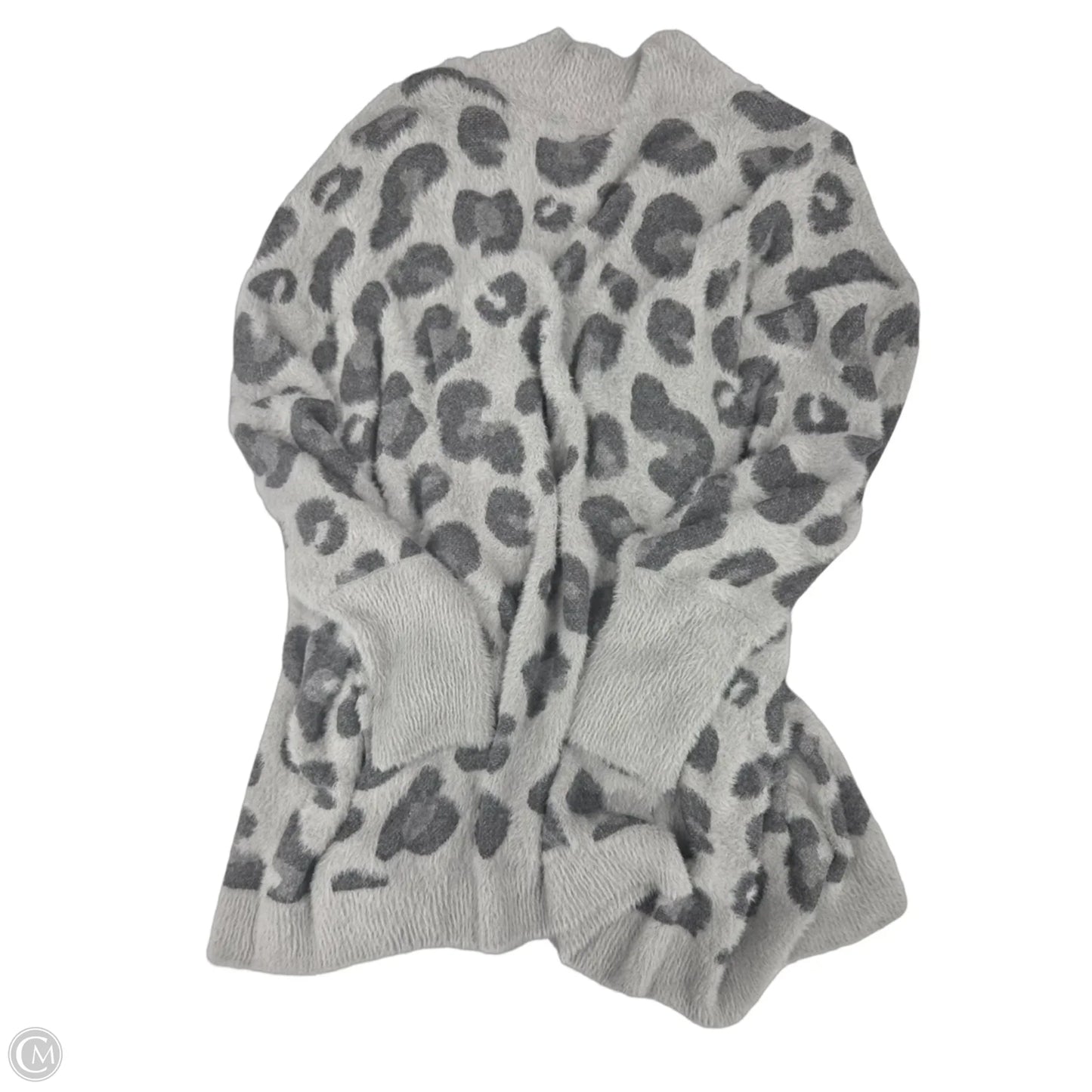 Cardigan By J. Jill In Animal Print, Size: 2x