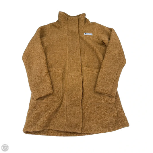 Jacket Fleece By Columbia In Tan, Size: M
