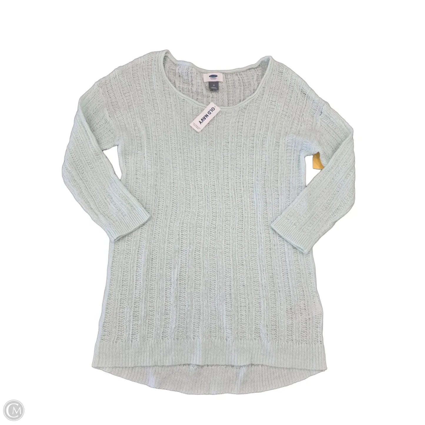 Top Long Sleeve Basic By Old Navy In Aqua, Size: M