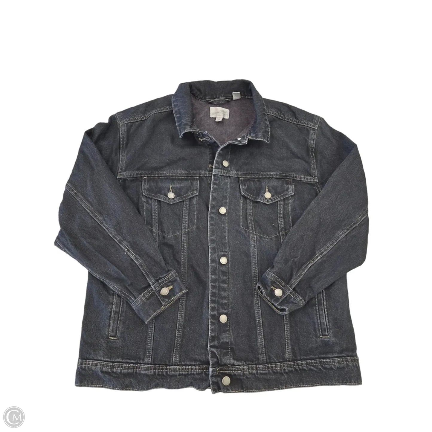 Jacket Denim By Universal Thread In Blue Denim, Size: Xl