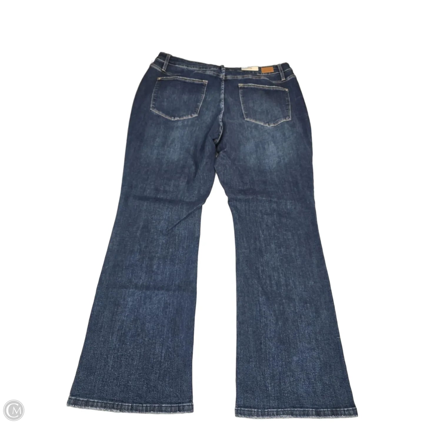 Jeans Boot Cut By Judy Blue In Blue Denim, Size: 22w