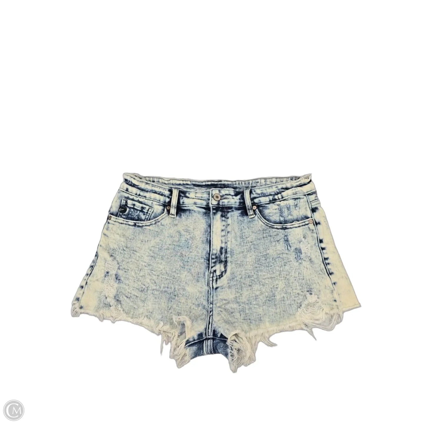 Shorts By Kancan In Blue Denim, Size: 16