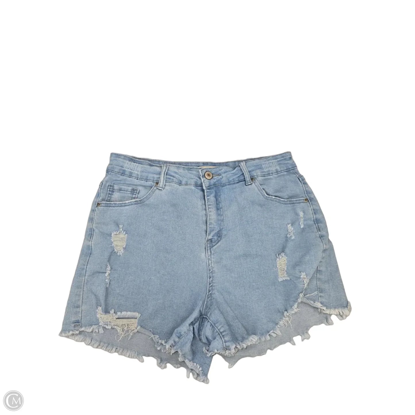 Shorts By Cmf In Blue Denim, Size: 16