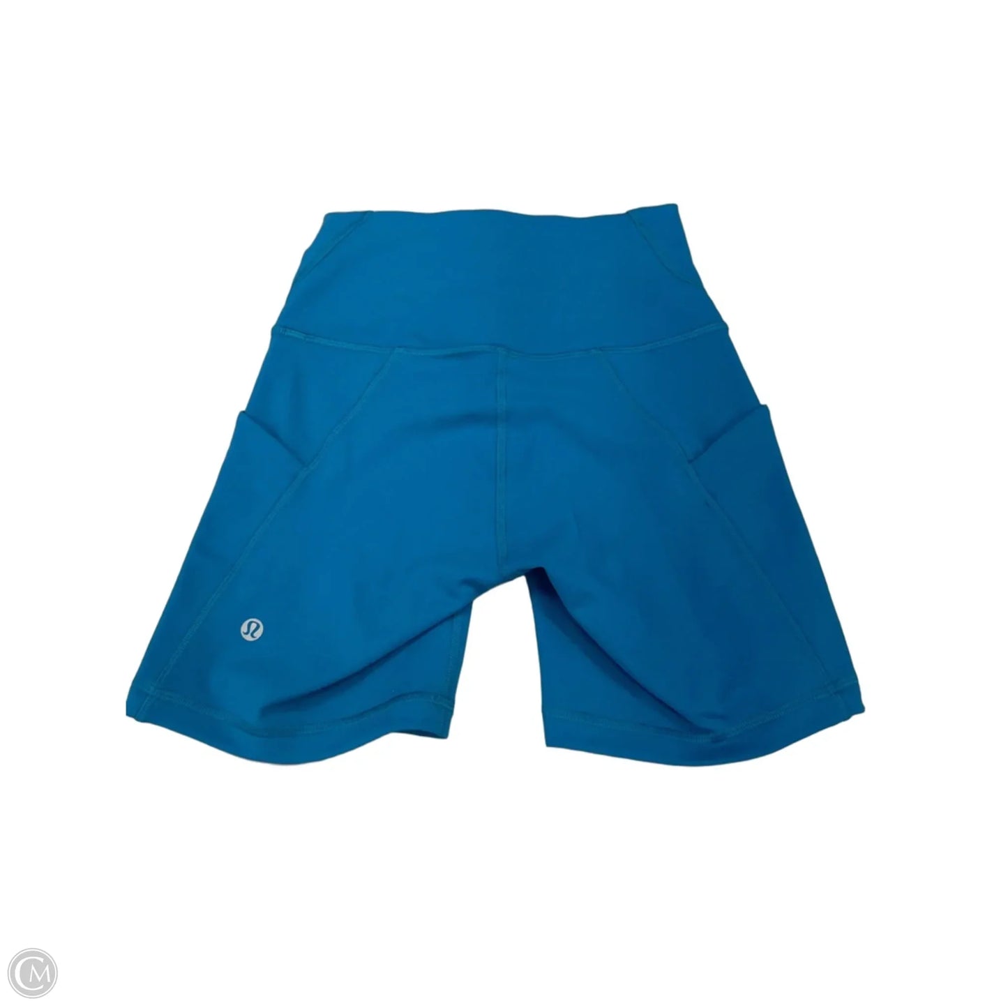 Athletic Shorts By Lululemon In Blue, Size: 4