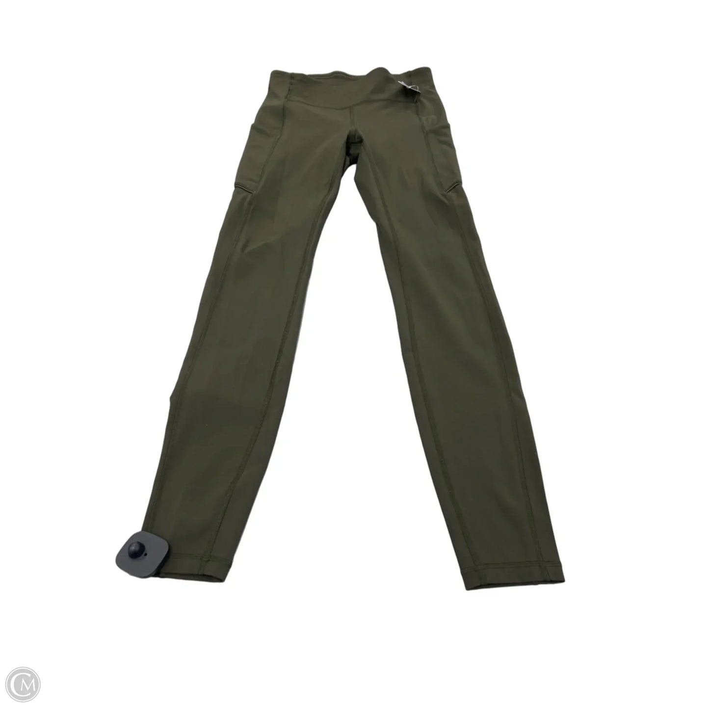Athletic Leggings By Lululemon In Green, Size: 4