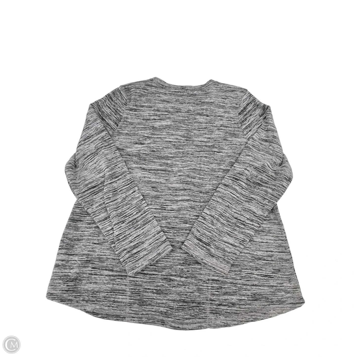 Top Long Sleeve By Tek Gear In Grey, Size: 1x