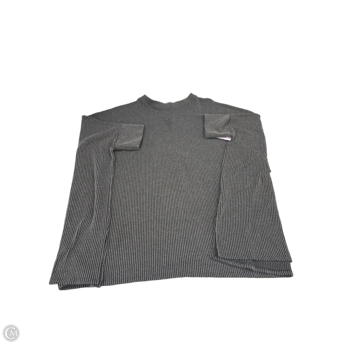 Top Short Sleeve By Like Love In Black, Size: 1x