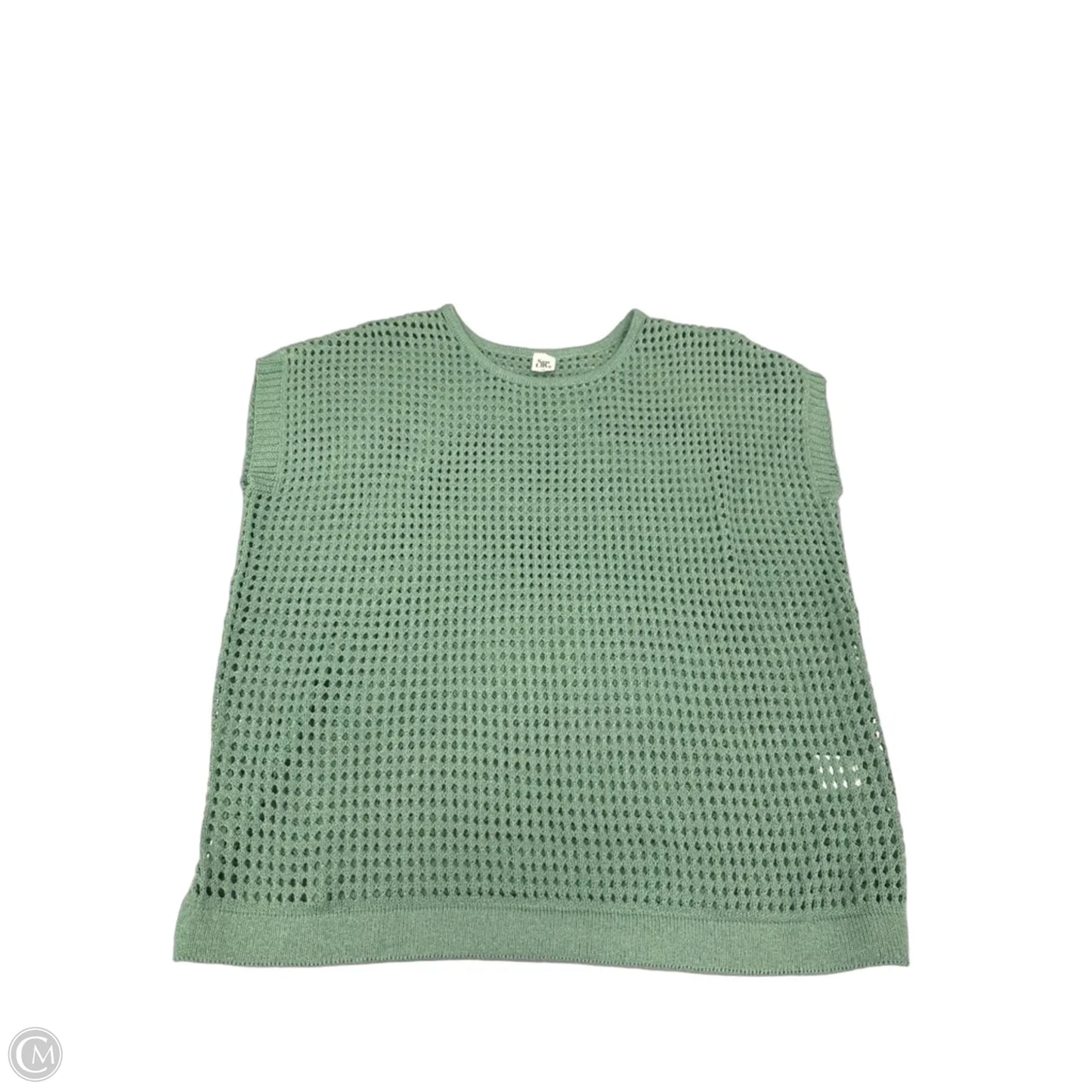 Top Short Sleeve By Sew In Love In Green, Size: 1x