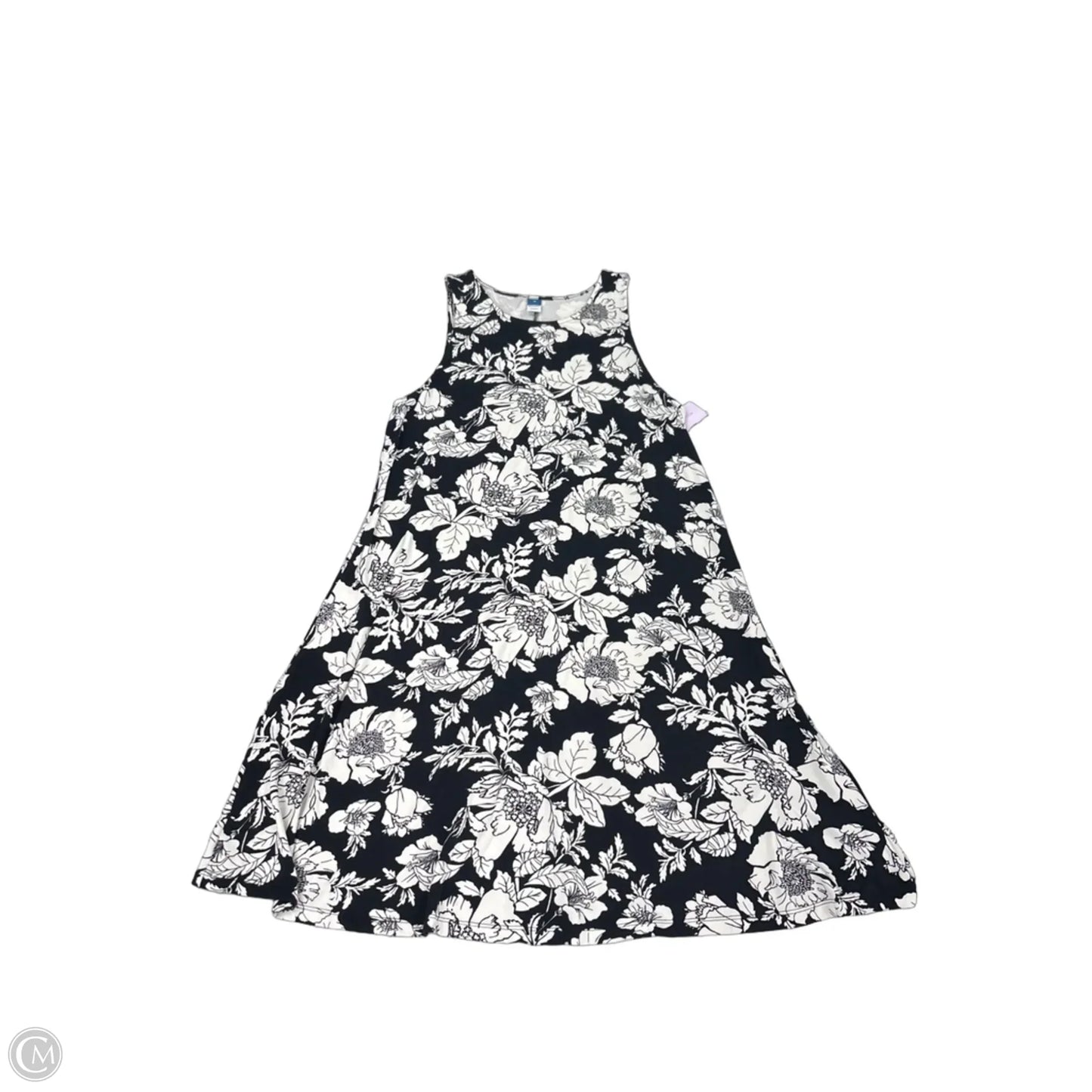 Dress Casual Short By Old Navy In Black & White, Size: M