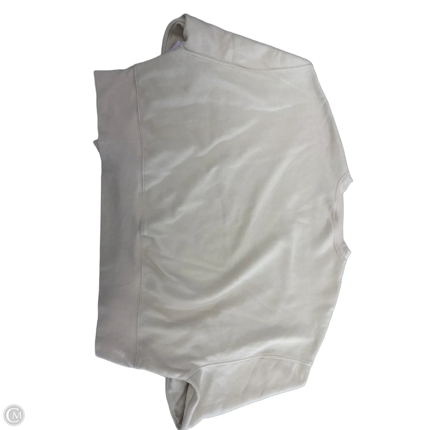 Sweatshirt Crewneck By Dsg Outerwear In Cream, Size: L