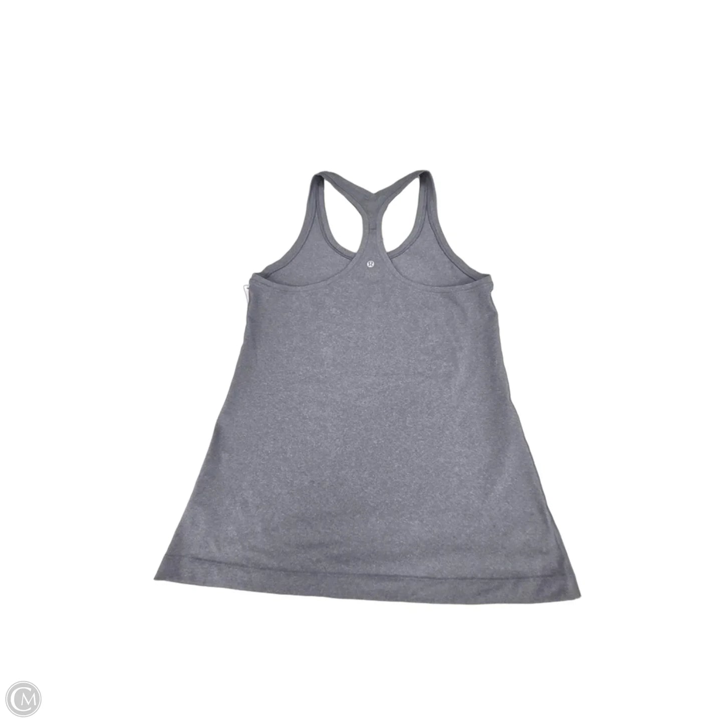 Athletic Tank Top By Lululemon In Grey, Size: 12