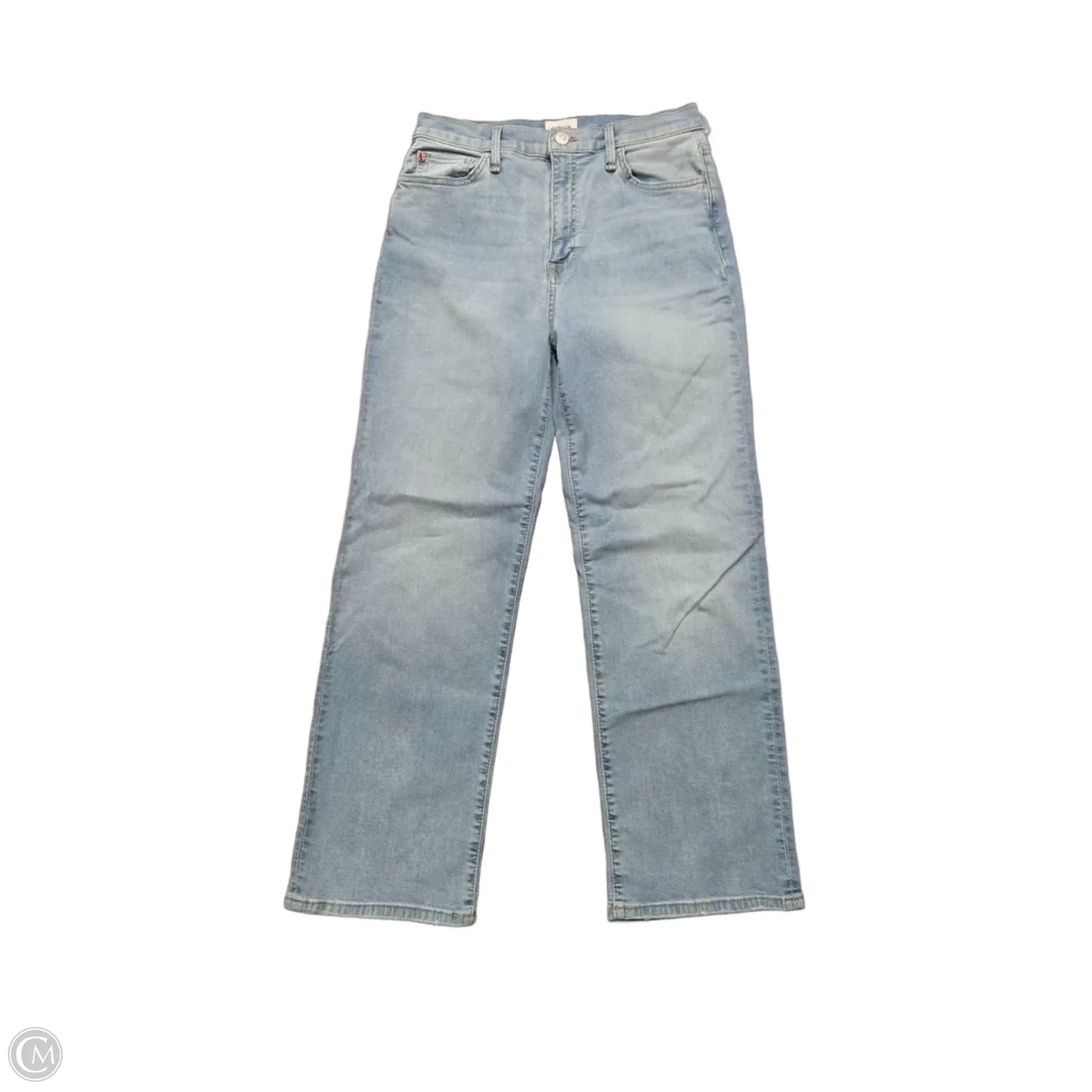 Jeans Cropped By Hudson In Blue Denim, Size: 4