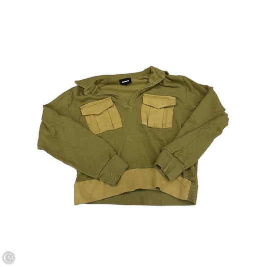 Top 2pc Long Sleeve By Monrow In Green, Size: S