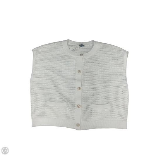 Top Short Sleeve By Talbots In White, Size: Xl