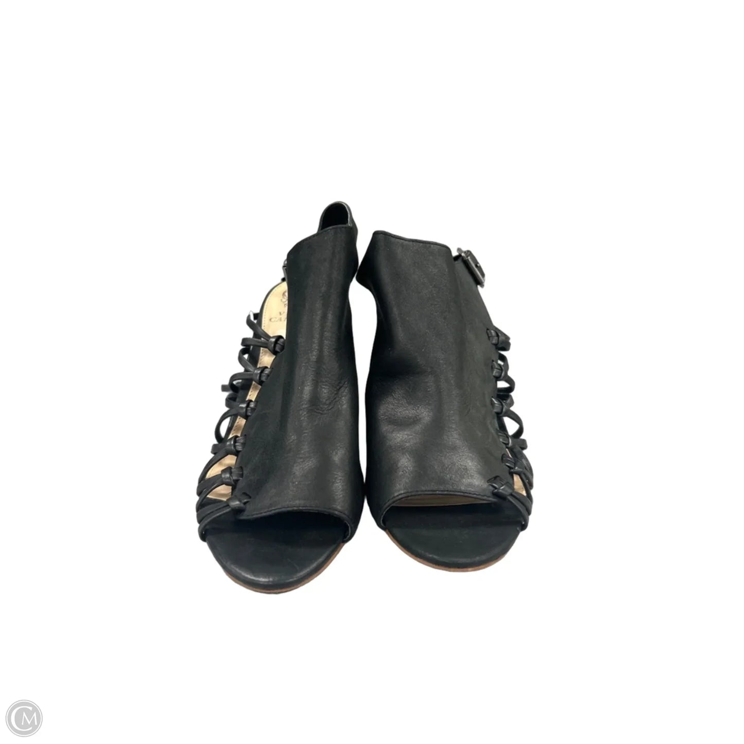 Sandals Heels Block By Vince Camuto In Black, Size: 9