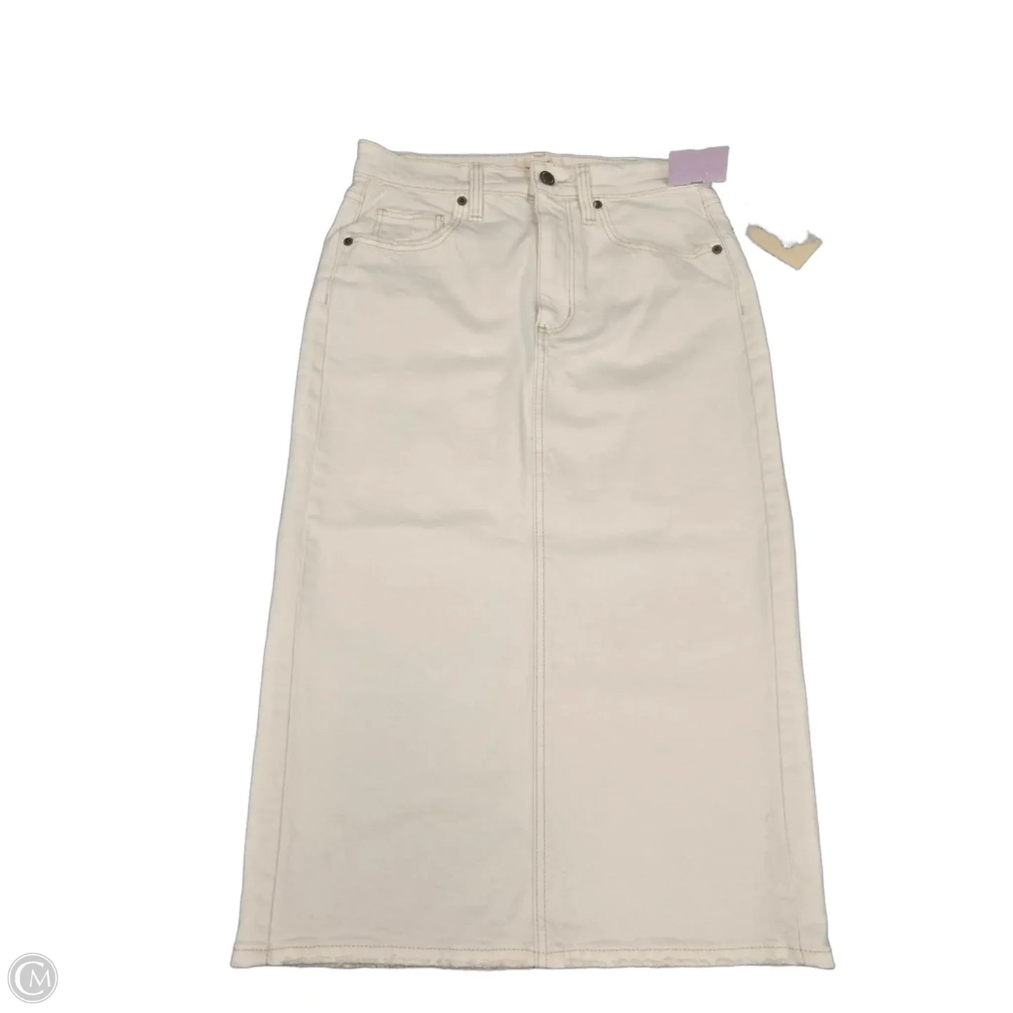 Skirt Midi By Universal Thread In White, Size: 4