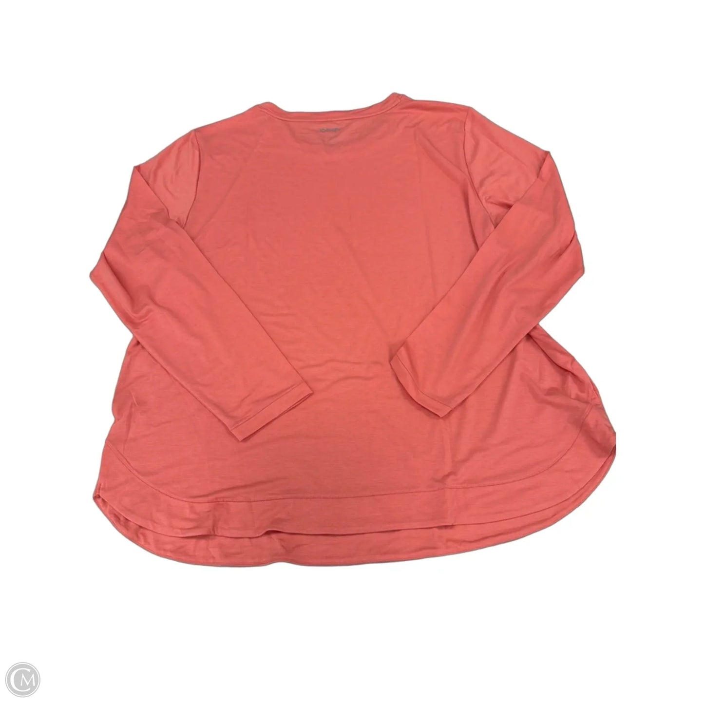 Top Short Sleeve By Jockey In Coral, Size: Xxl