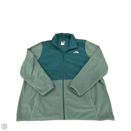 Jacket Fleece By The North Face In Green, Size: 2x