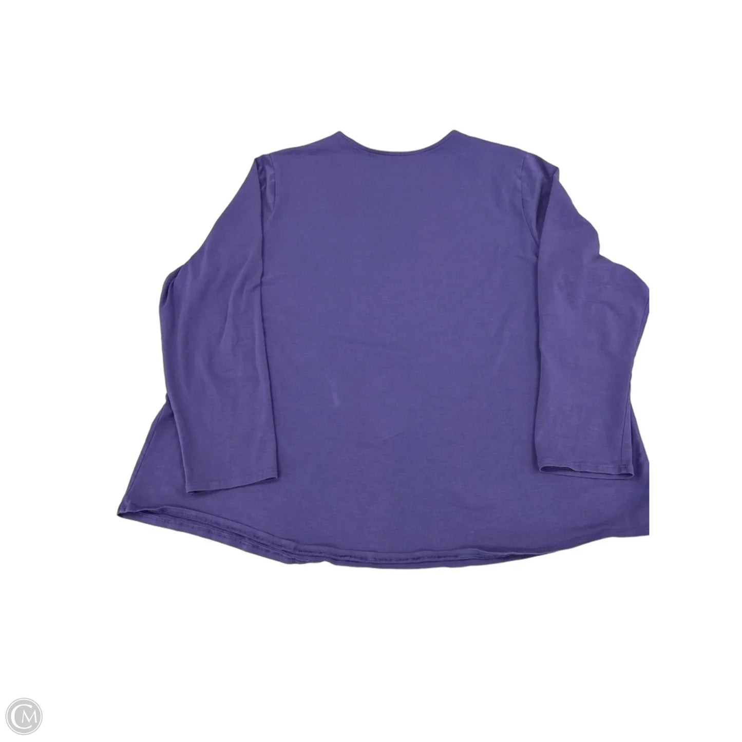 Top Long Sleeve By Pure Jill In Purple, Size: 2x