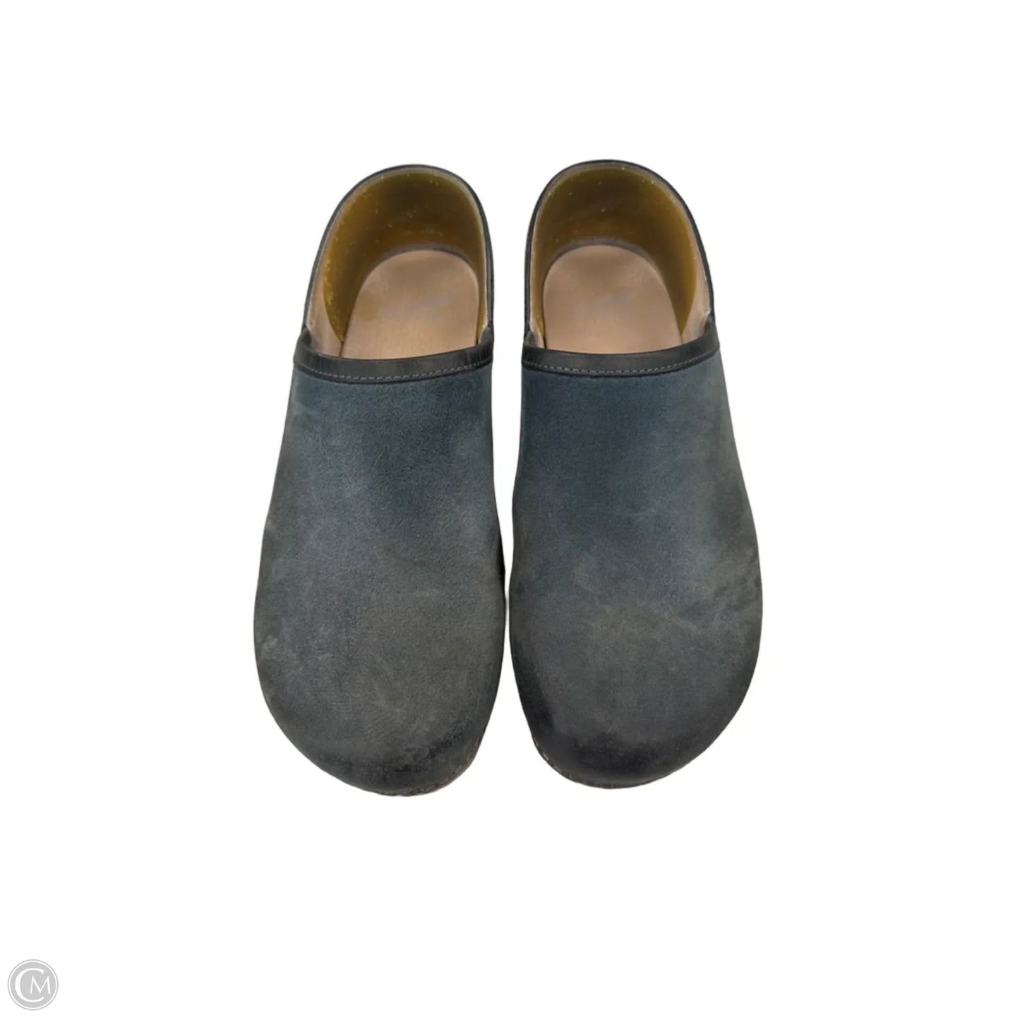 Shoes Heels Wedge By Dansko In Blue, Size: 10