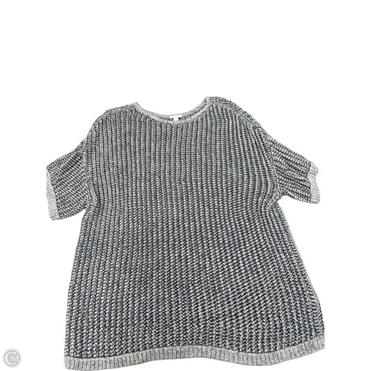 Top Short Sleeve By Pure Jill In Blue, Size: 2x