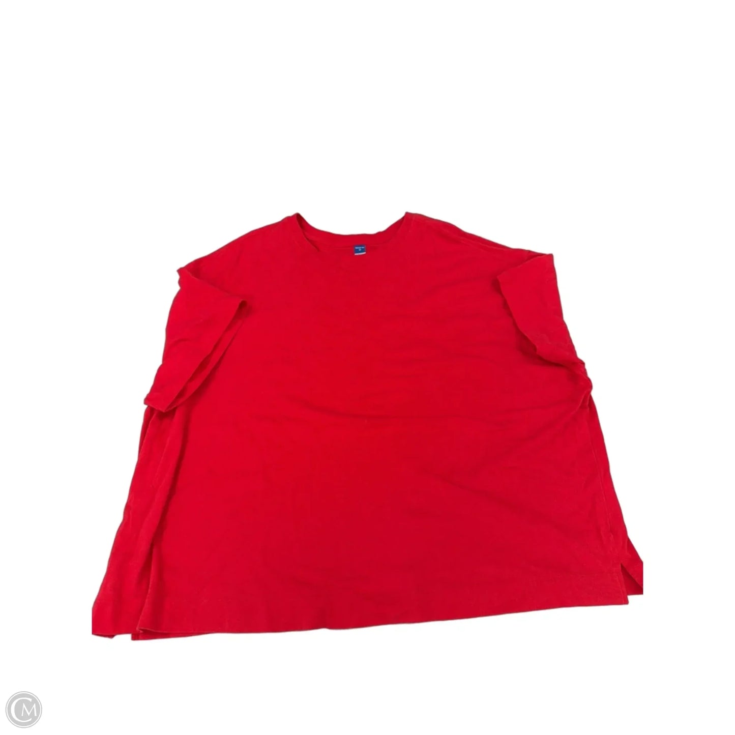 Top Short Sleeve By Old Navy In Red, Size: 3x