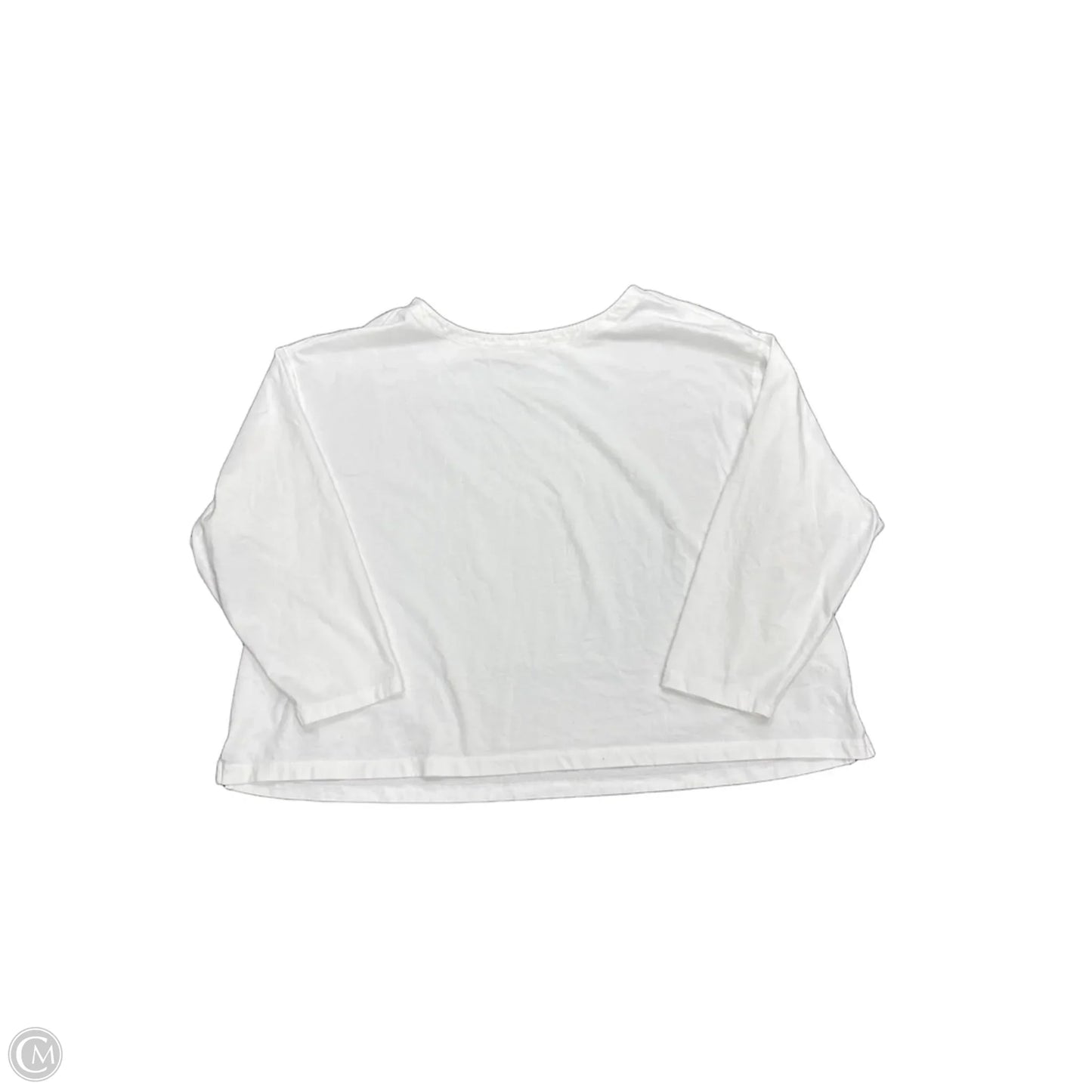 Top Long Sleeve By Old Navy In White, Size: 3x