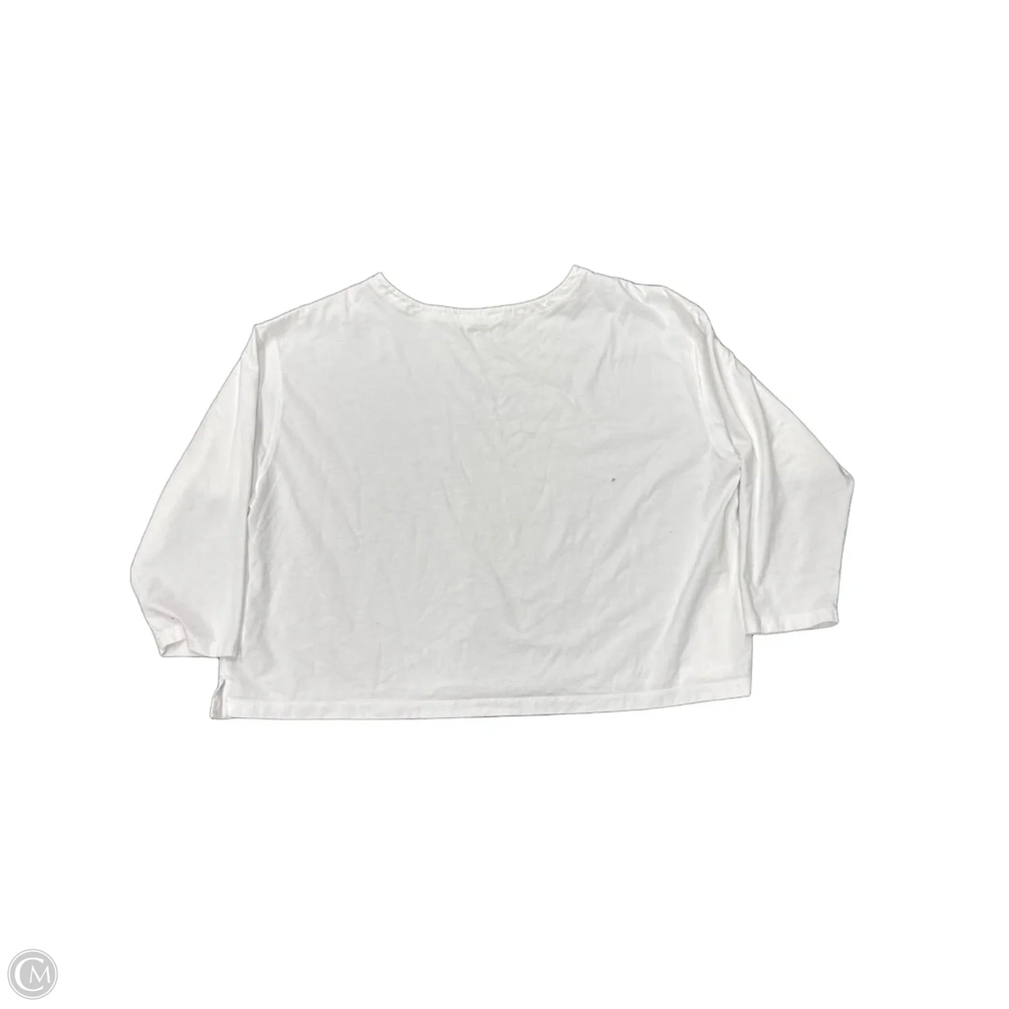Top Long Sleeve By Old Navy In White, Size: 3x