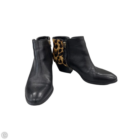 Shoes Heels Kitten By Franco Sarto In Animal Print, Size: 6.5