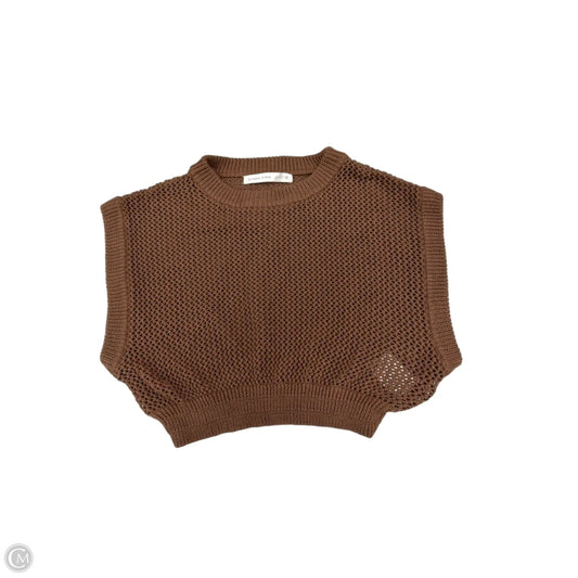 Top Sleeveless By Altard State In Brown, Size: Xxs