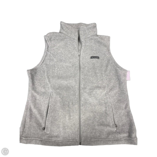 Vest Fleece By Columbia In Grey, Size: Xl