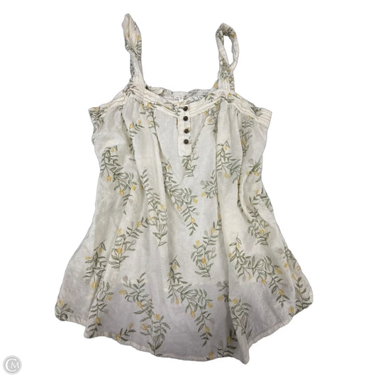 Tank Top By Maurices In Cream, Size: L