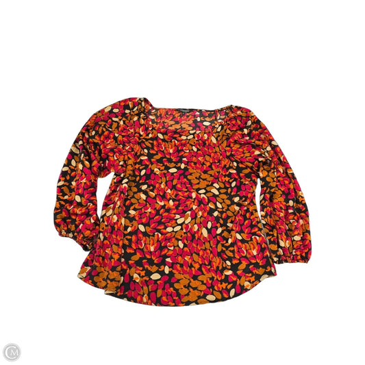 Top Long Sleeve By Liverpool In Multi-colored, Size: L