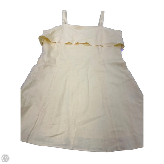 Dress Casual Short By Banana Republic In Yellow, Size: L