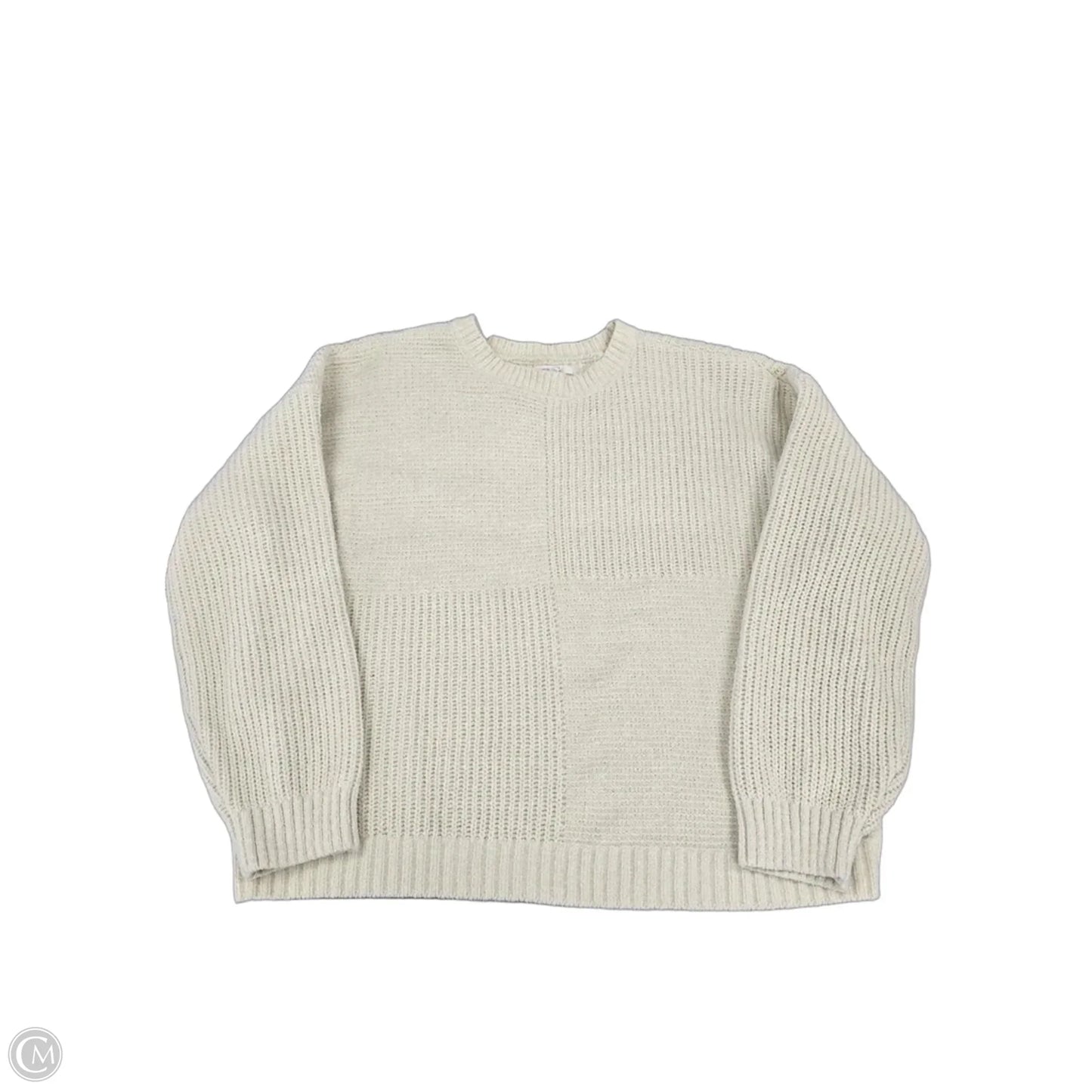 Sweater By Maurices In Cream, Size: L