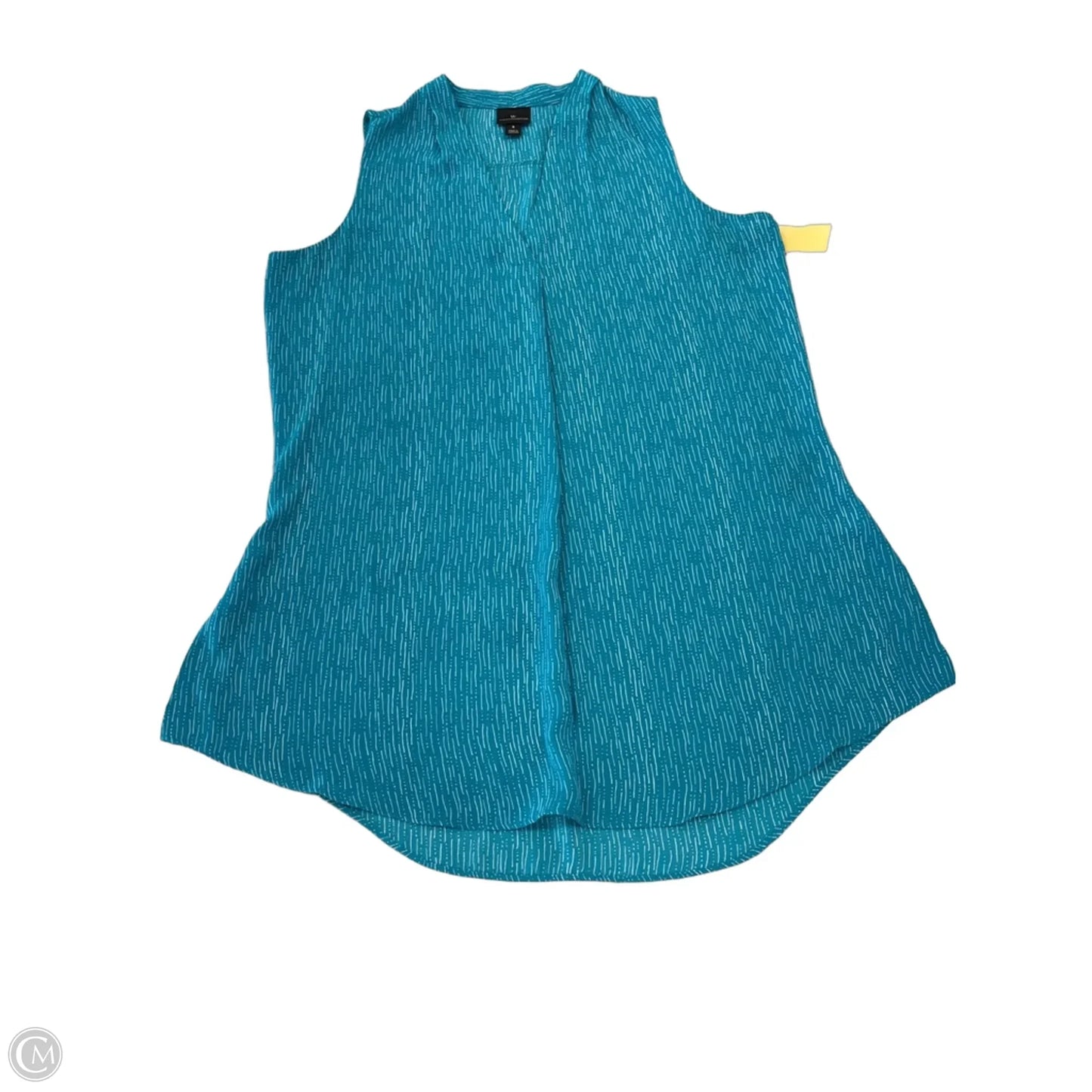 Top Sleeveless By Worthington In Blue, Size: S