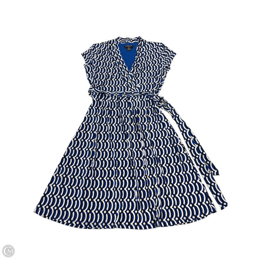 Dress Casual Short By Liz Claiborne In Blue, Size: M