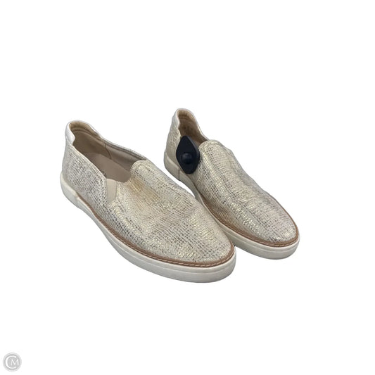Shoes Flats By Naturalizer In Gold & White, Size: 8.5