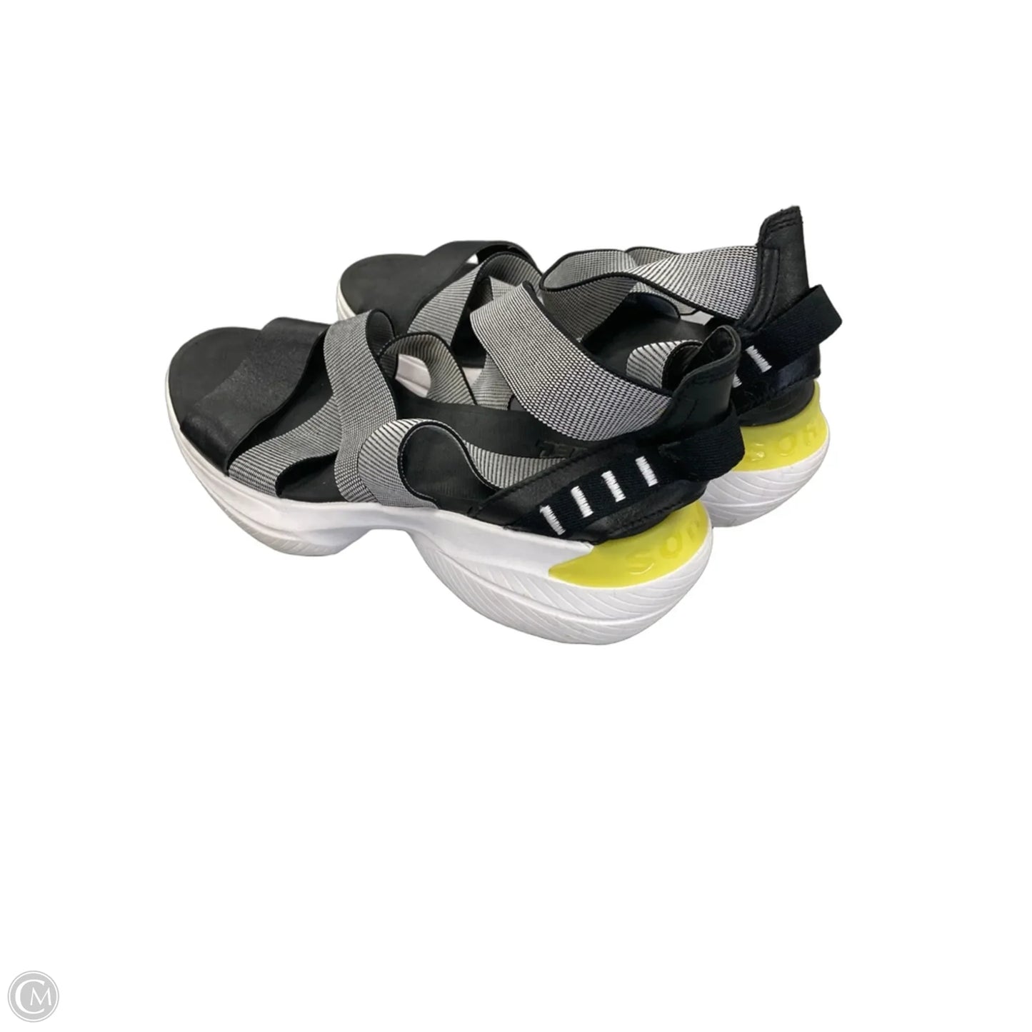Sandals Flats By Sorel In Black, Size: 9