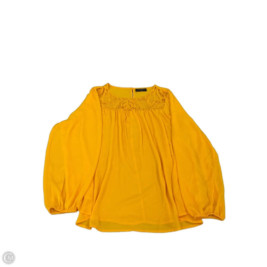 Top Long Sleeve By Lane Bryant In Yellow, Size: 3x