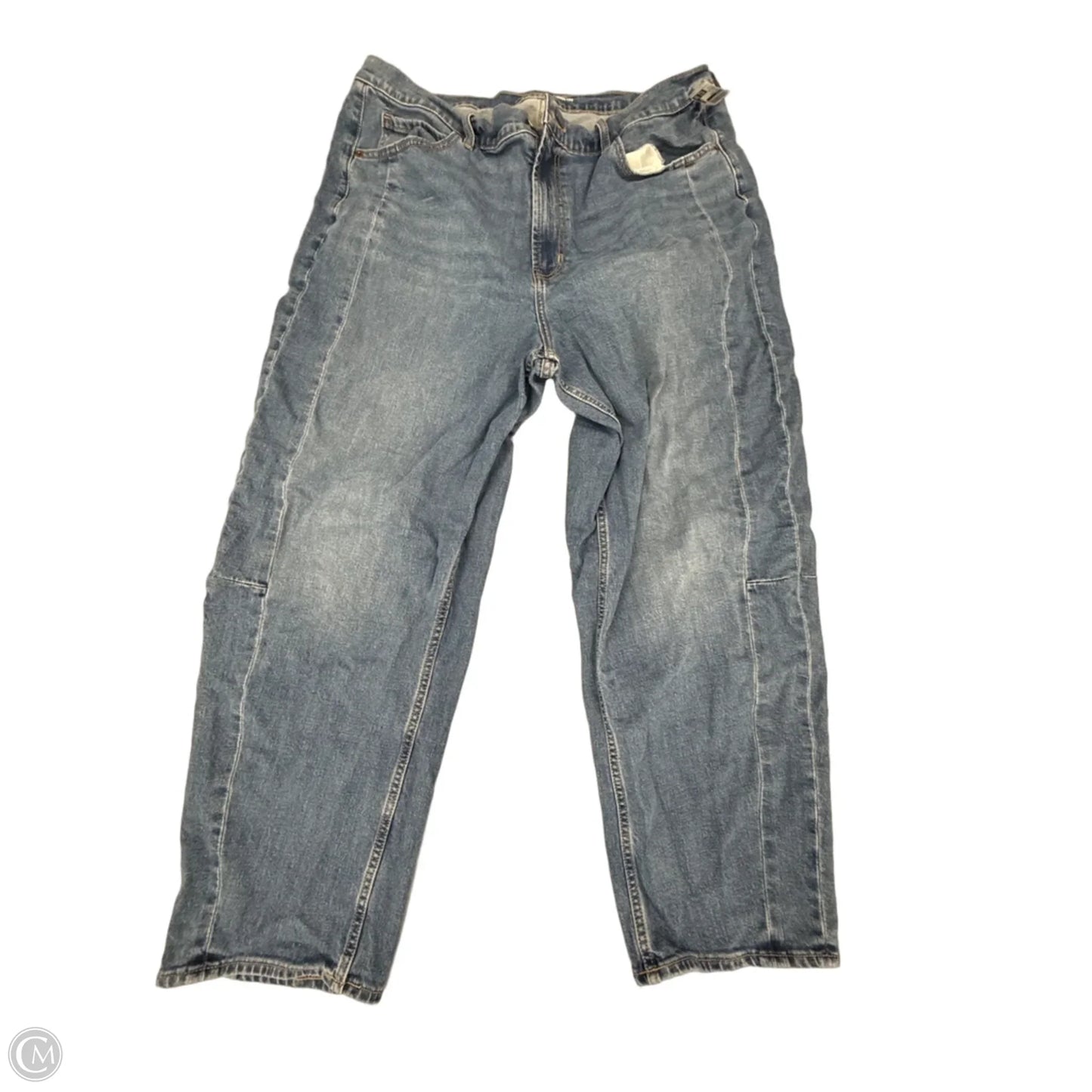 Jeans Straight By Old Navy In Blue Denim, Size: 18
